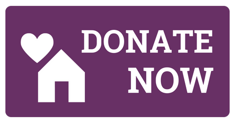 donate now button with purple background and white text